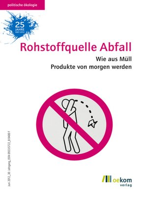 cover image of Rohstoffquelle Abfall